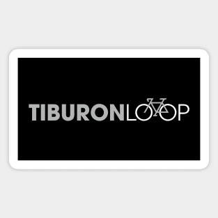 Tiburon Loop grey with bike Magnet